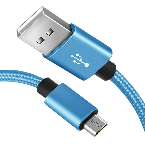 - Retail Packaging Android, Samsung, Moto Reiko 1 Meter Flat Data/Sync Cable for Micro-USB Devices Blue 